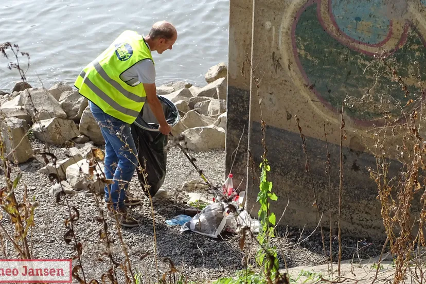 20210918 ijsseloever weer een stuk schoner na world cleanup day 1