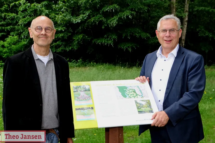 2022 05 25 informatieborden bij wadis in park daalhuizen onthuld 0
