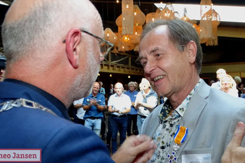 2022 07 01 joop bongers is benoemd tot ridder in de orde van oranje nassau 1