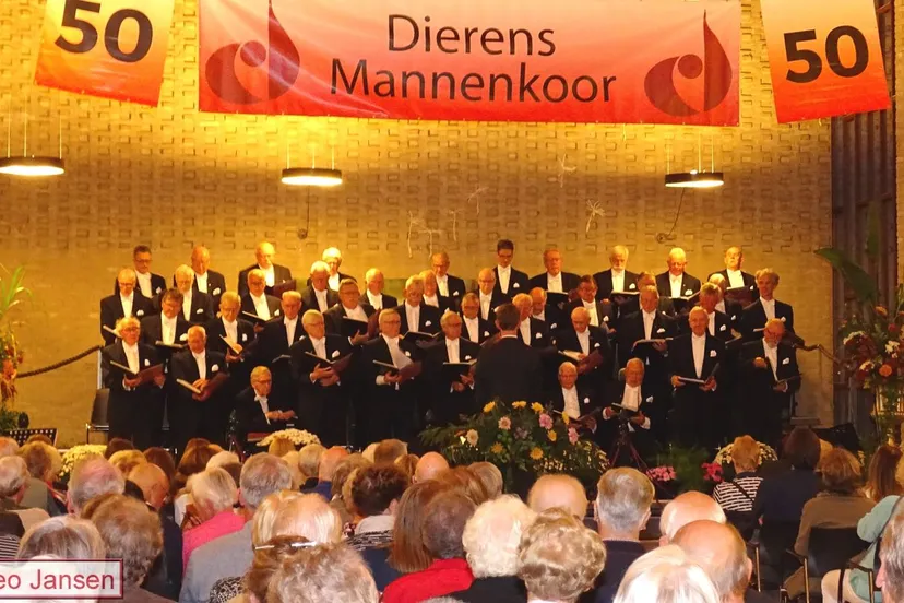 50 jarig jubileum dierens mannenkoor 06 10 2018 1