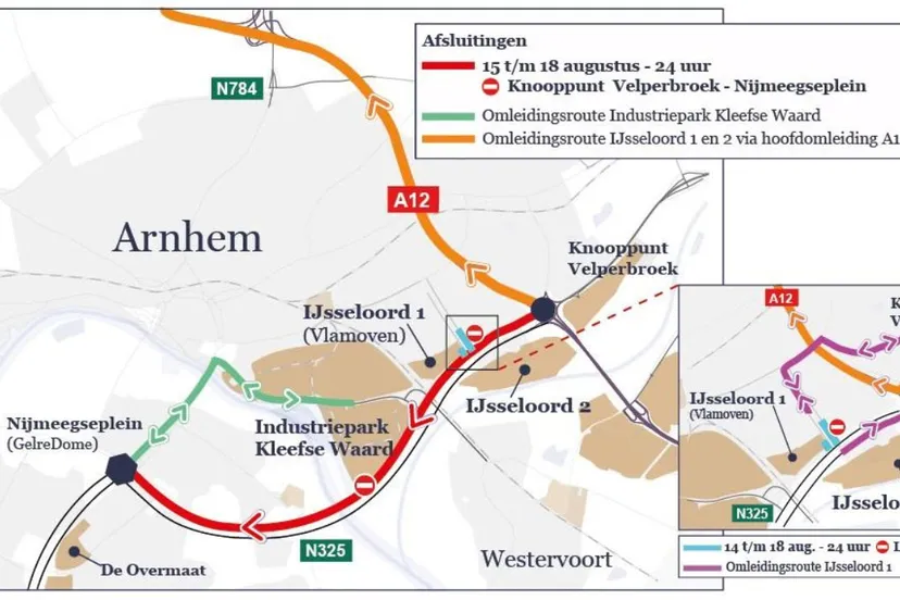 afsluiting n325 pleyroute1 provincie gelderland