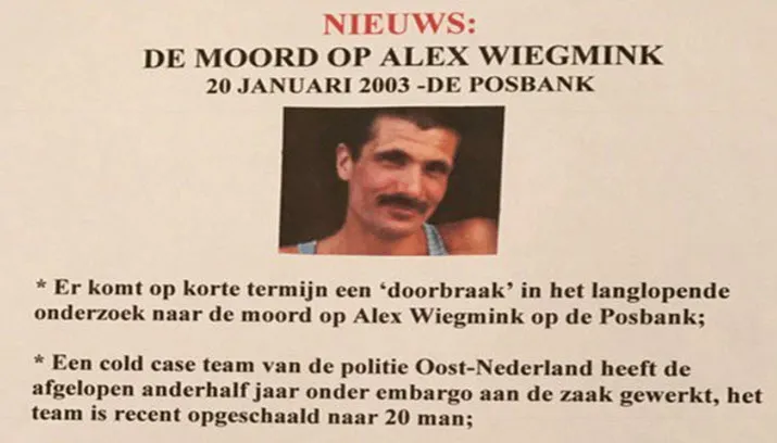 alex wiegmink twitter peter r de vries