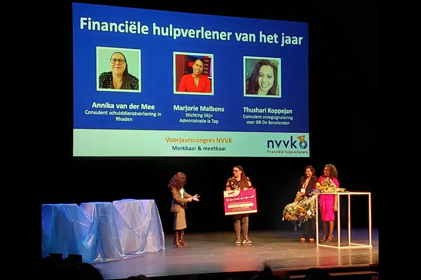 annika van der mee verkozen tot financieel hulpverlener van het jaar 2022 gemeente rheden