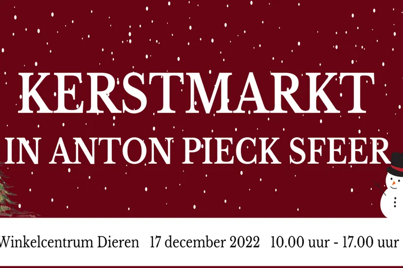 anton pieck kerstmarkt1 winkelcentrum dieren