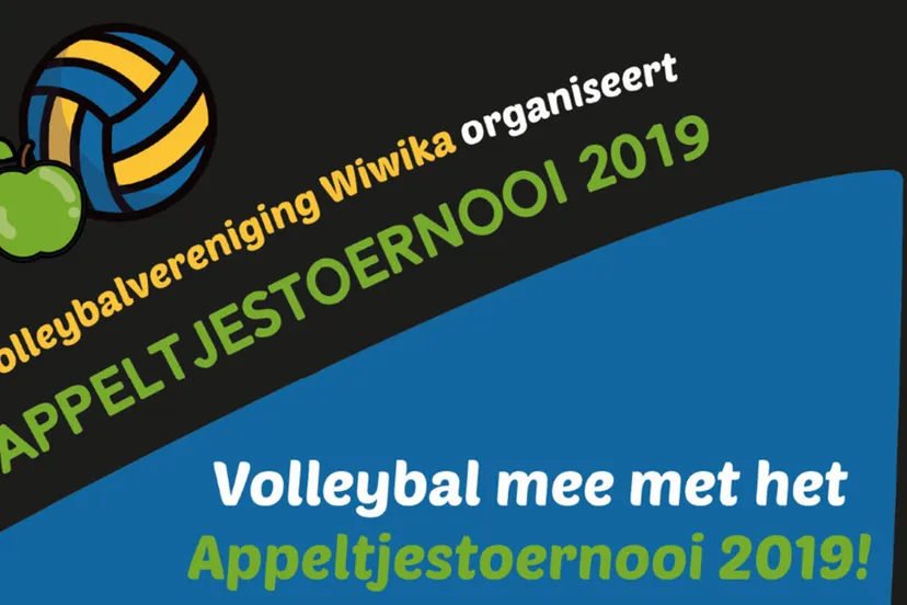 appeltjestoernooi volleybalvereniging wiwika rheden