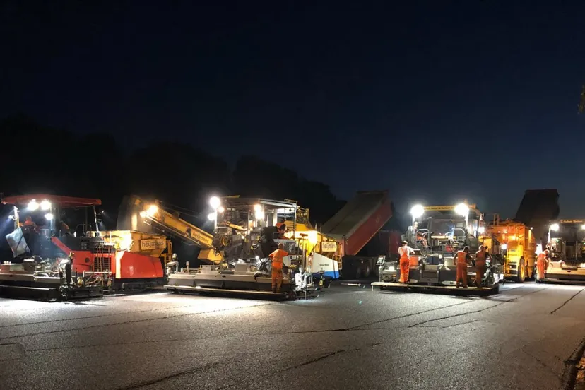 asfalteringswerkzaamheden a12 waterberg grijsoord 5