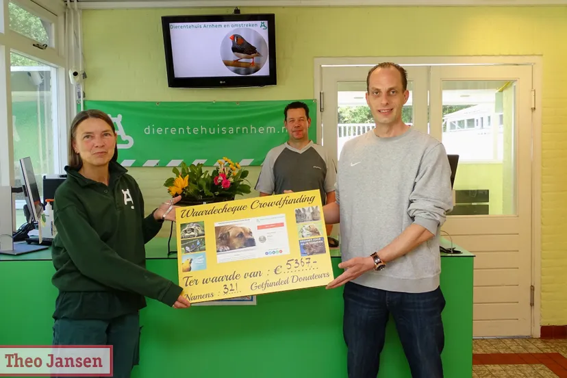 bas kaptein steunactie dierentehuis arnhem en omstreken 11 05 2020 2
