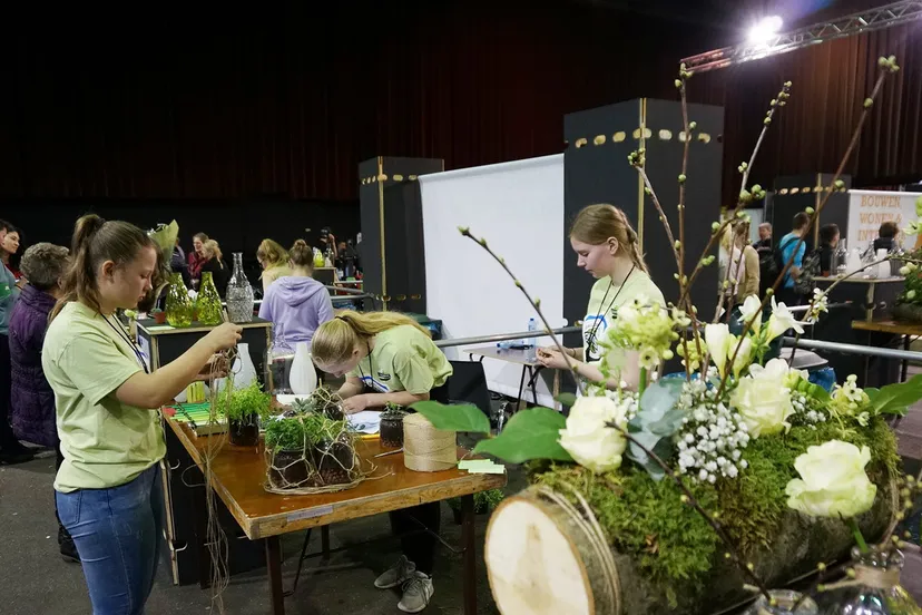 bloemteam wint zilver op skills talents reservekampioenen