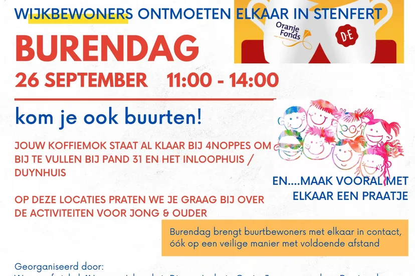 burendagposter 26 september 2020