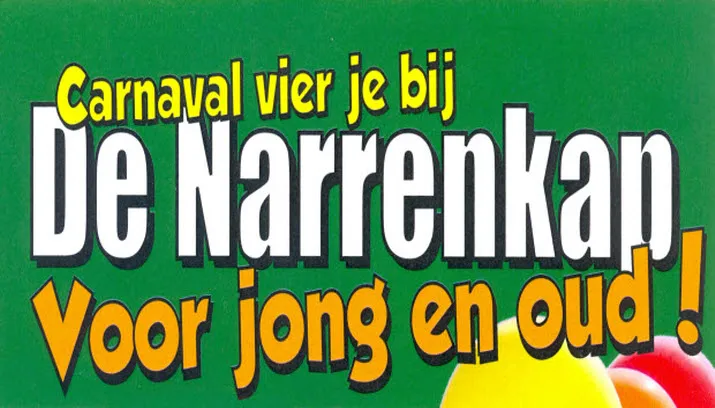 carnaval vier je bij de narrenkap
