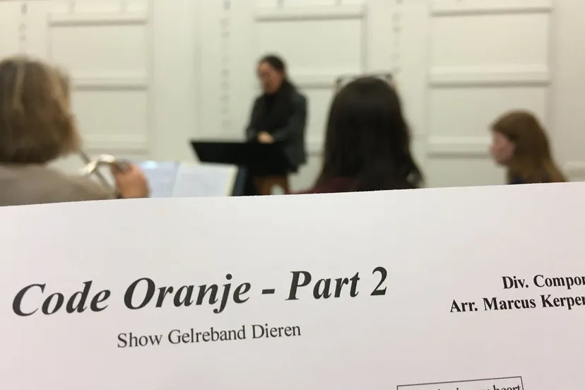 code oranje gelreband