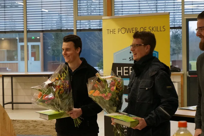 davey en thijs werden derde in kwalificatiewedstrijd tuinaanleg in nijmegen