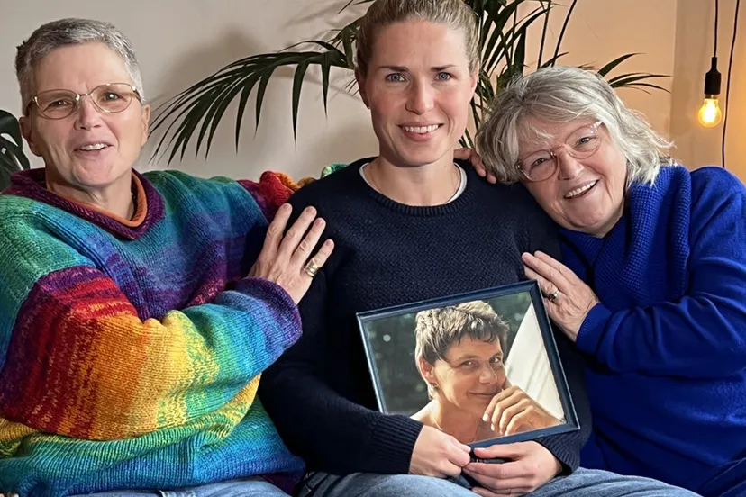 donorkind emma met haar moeders omroep gelderland