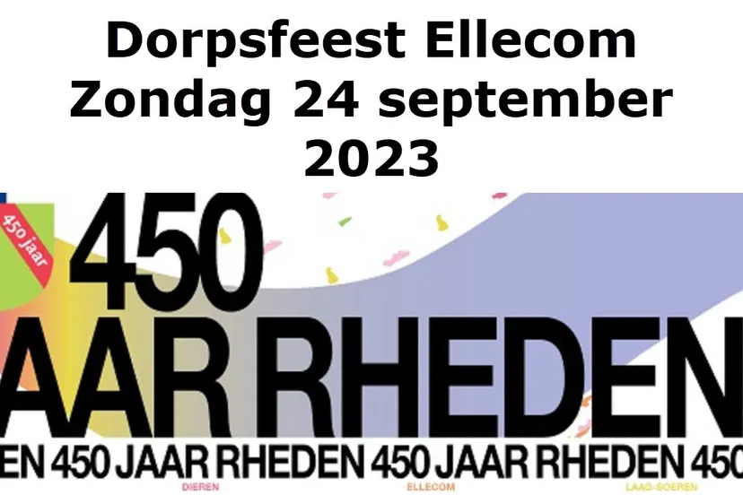 dorpsfeest ellecom gemeente rheden