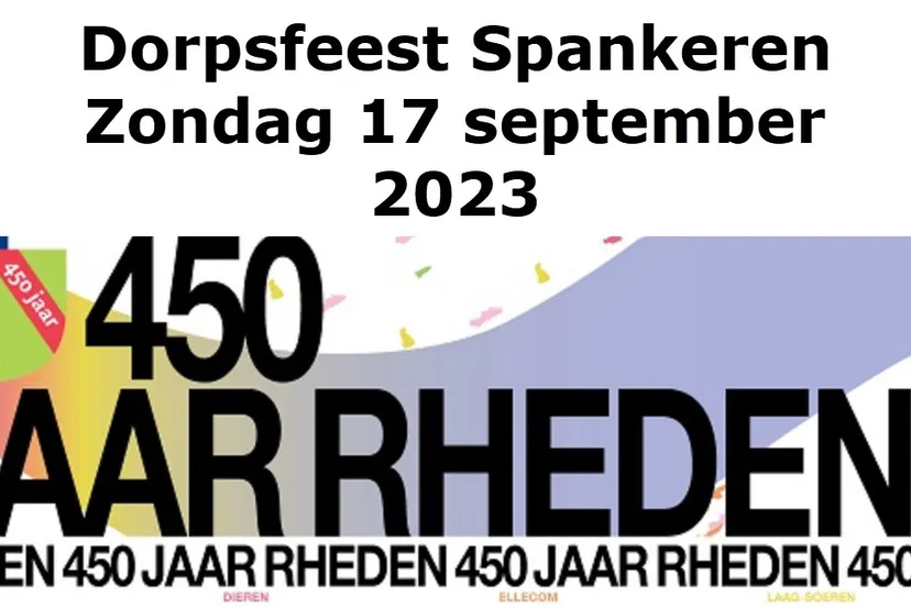 dorpsfeest spankeren gemeente rheden