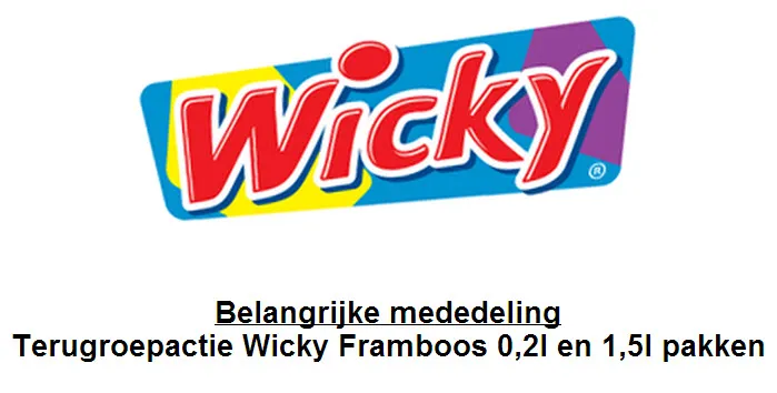 e9aql448w55rr0k4xi41e3itp terugroepactie wicky 15 en 02 liter