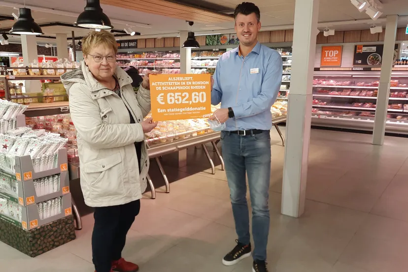 fantastisch resultaat statiegeldflessenactie voor de rhedense schaapskudde