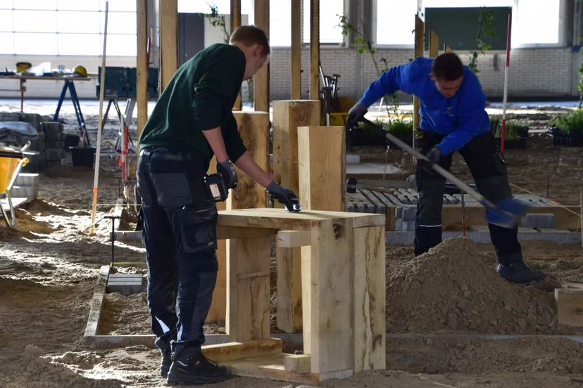 finale nationale wedstrijd tuinaanleg met velps team marjanne eikelboom 1