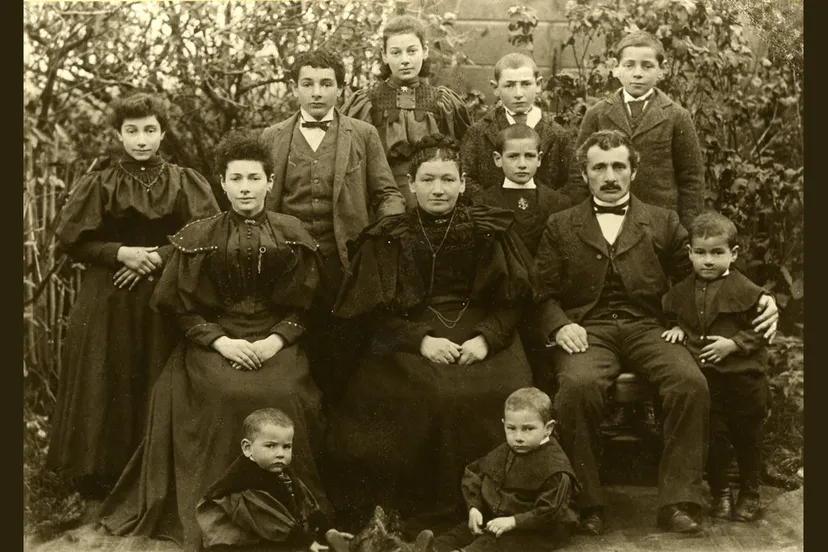 foto familie leefsma in 1897 rechtenvrij collectie sara kirby nieweg