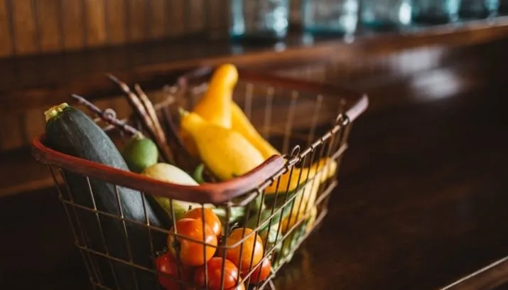 fruit basket healthiness