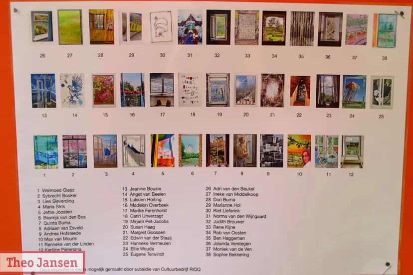 gedroomd uitzicht een buitenexpositie van nieuwe ruimte in ellecom 1