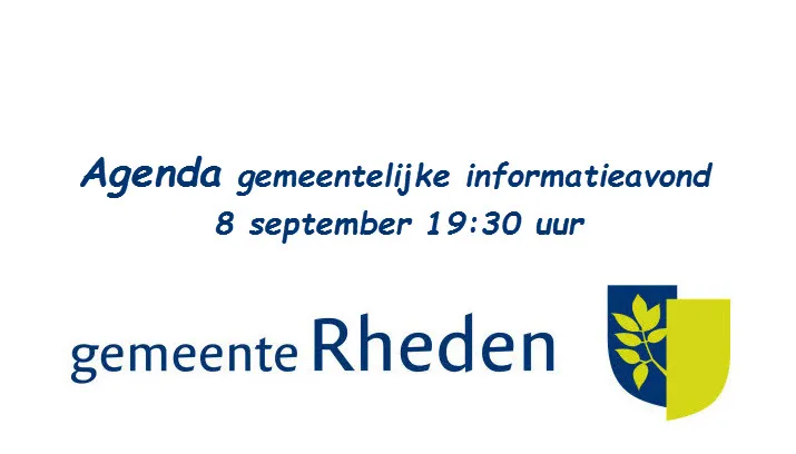 gemeente rheden agenda informatieavond 8 september 2015