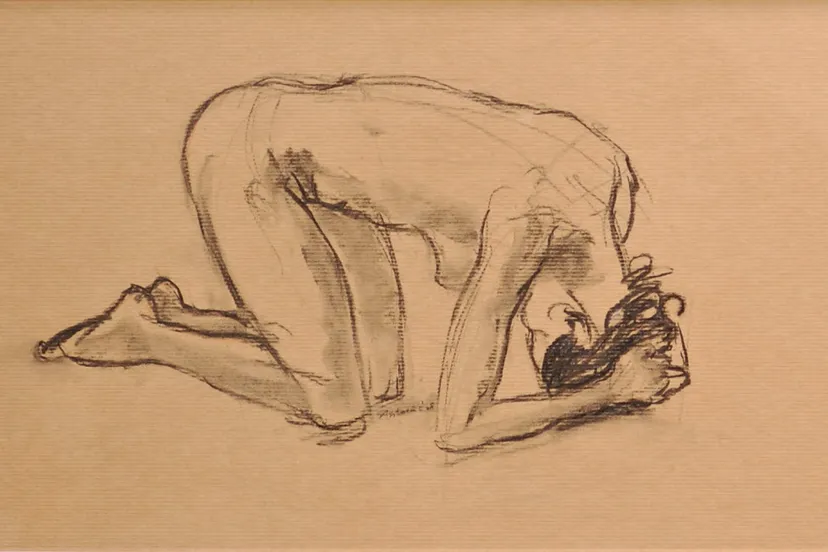 gevangen in lijn en glas foto antoine van den berg