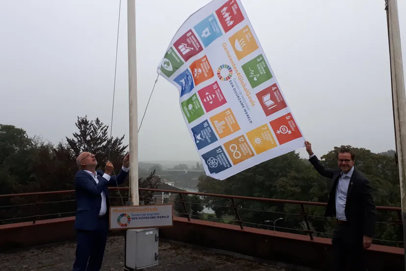 global goals vlag gemeente rheden