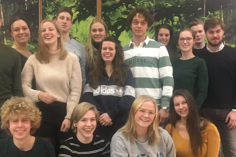 groepsfoto studenten management van de leefomgeving van hall larenstein