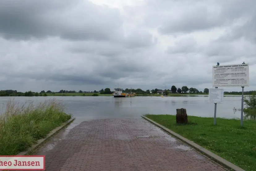 hoog water ijssel