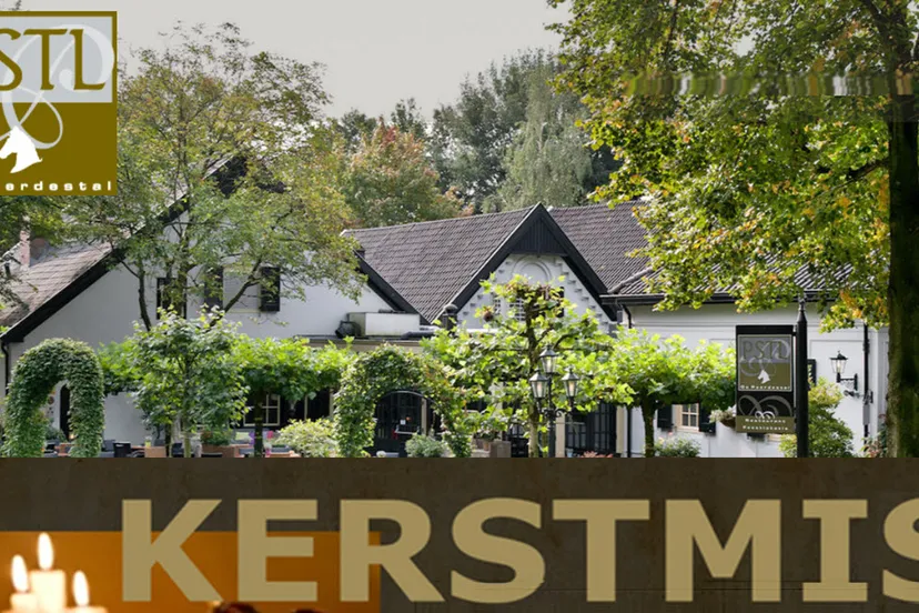 kerstmis de peerdestal