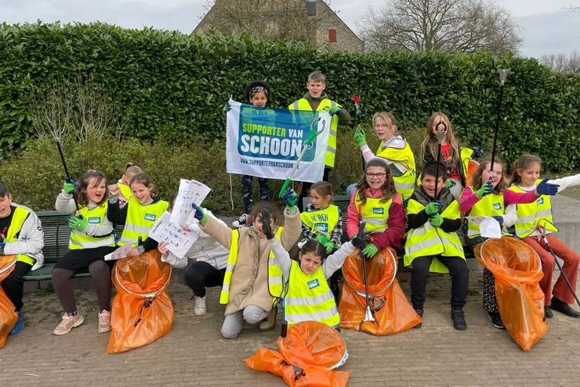 kinderen bij afvalestafette rheden incluzio rheden