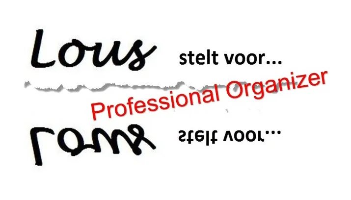 lous stelt voor professional organizer