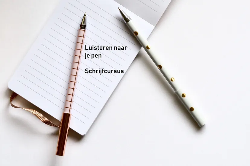 luisteren naar je pen