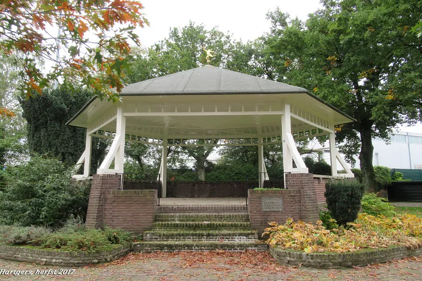 muziektent in de herfst 2017 foto