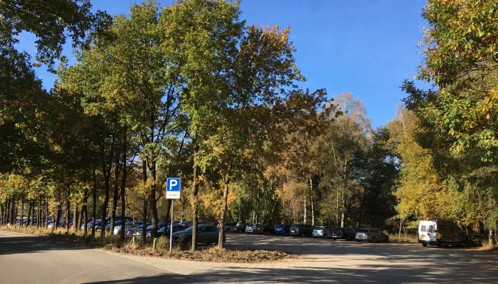 natuurmonumenten parkeerplaats posbank voor renovatie