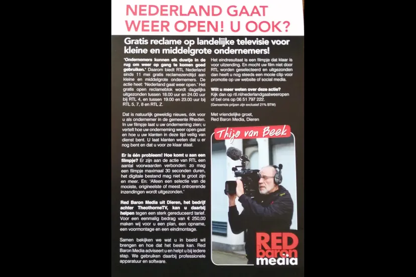nederland gaat weet open u ook red baron media