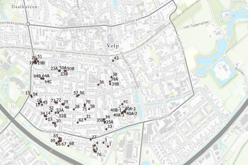 nieuwe bomen velp zuid gemeente rheden