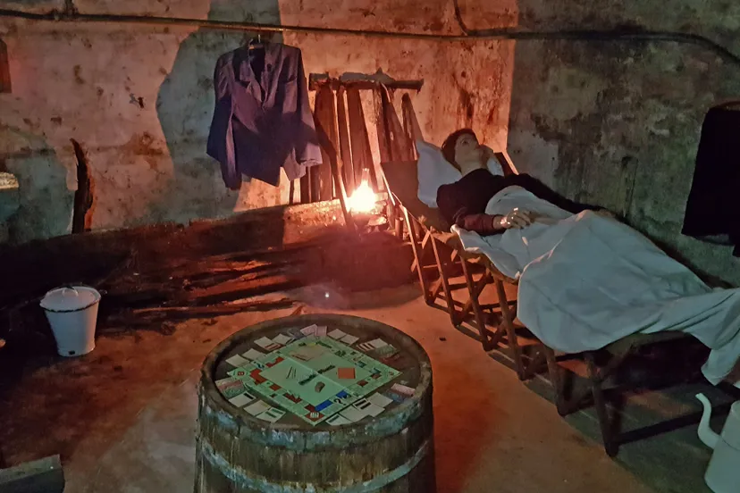 onderduikkelder museum rheden in oorlogstijd