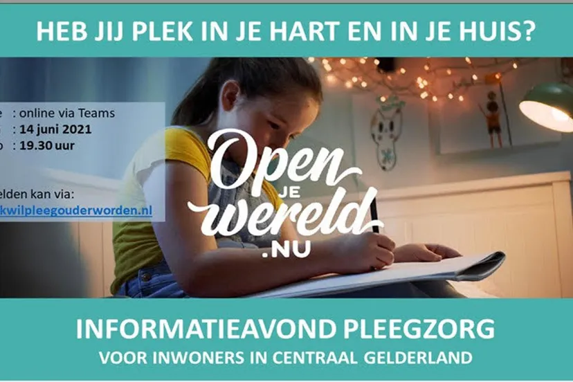 online informatieavond pleegzorg centraal gelderland
