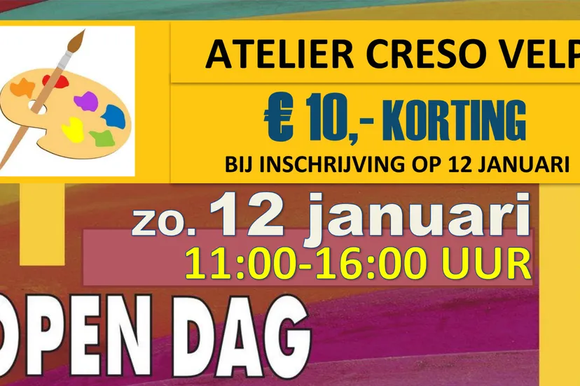 open dag atelier creso velp 2020