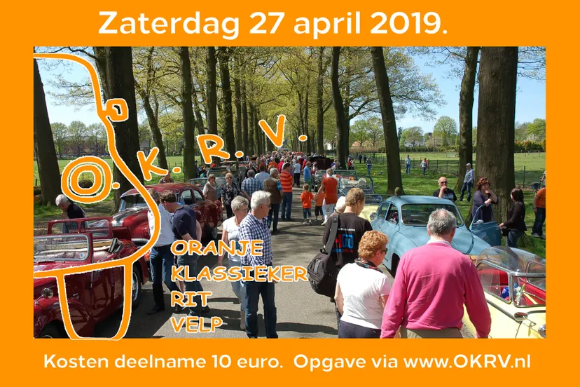 oranje klassieker rit velp 2019 poster1