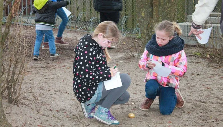 paaseieren zoeken met wilhelmina spankeren