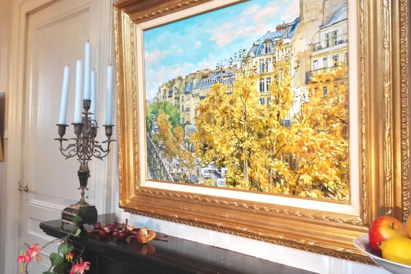 parijs boulevard montmartre olieverfschilderij anneke boot in velp