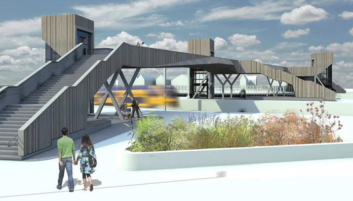 passarelle station dieren reef infra