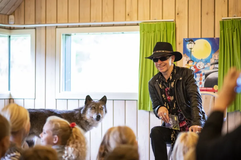 paul van loon tijdens de presentatie in bezoekerscentrum veluwezoom rv nm oerrr