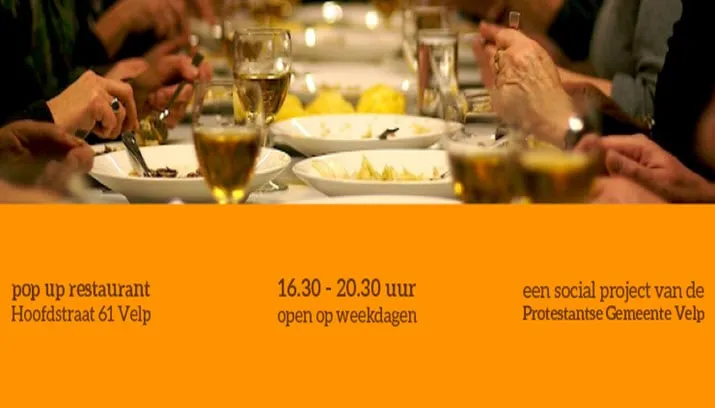 popup restaurant gezellig