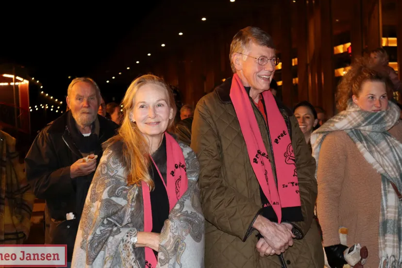 pretorkest zo toeter als uit velp verrast familie heersink beschermheer en beschermvrouwe met een speciaal optreden 27 12 2023 0