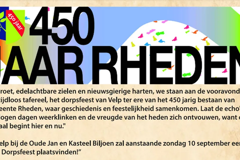 proclamatie dorpsfeest velp