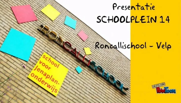 roncallischool schoolplein 14